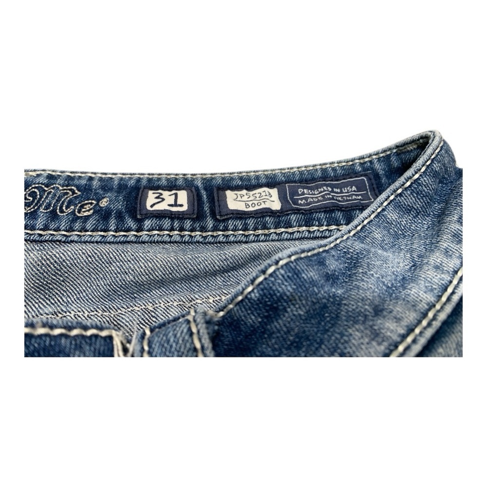 Women’s Miss Me JP5521B Boot Cut Denim Jeans Sz 31 x 29 - Picture 6 of 6